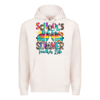 Pale Pink school's out for summer teacher life Premium Hoodie - RanaPortraitStore