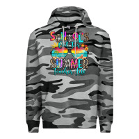Slate Camo school's out for summer teacher life Premium Hoodie - RanaPortraitStore