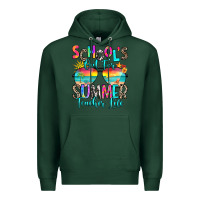 Sports Green school's out for summer teacher life Premium Hoodie - RanaPortraitStore