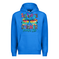 True Royal school's out for summer teacher life Premium Hoodie - RanaPortraitStore