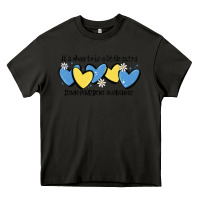 Asphalt it's okay to be little extra down syndrome awarene Heavy Core Tee - MaliasSmallBusiness