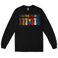 Black Togetherwerise Long Sleeve Tee - Bettercallsaul