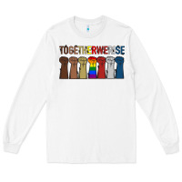 White Togetherwerise Long Sleeve Tee - Bettercallsaul