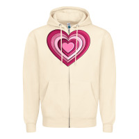 Sandshell sweet heart olivia Zipper Hoodie - OliviaCreatesArt
