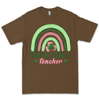 Cacao lucky to be a teacher Premium Tee - MaliasSmallBusiness