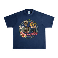 Navy just one more chapter Urban Heavy Tee - Artiststas