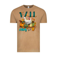 Vintage Camel Fall Vibes Chicken Vintage Tee - LillyAllenDesigns