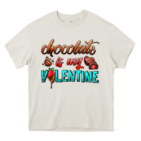 Cream chocolate is my valentine Heavy Core Tee - AdoDesignShop