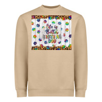 Mushroom life is better with a dog tumbler tbs Heavyweight Sweatshirt - TumblerDesignByShophia