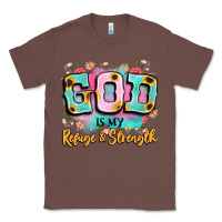 Chestnut god is my refuge and strength Classic Tee - LillyAllenDesigns