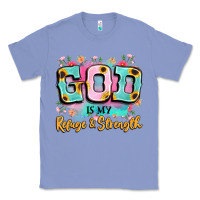 Colony Blue god is my refuge and strength Classic Tee - LillyAllenDesigns