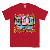 Red god is my refuge and strength Classic Tee - LillyAllenDesigns