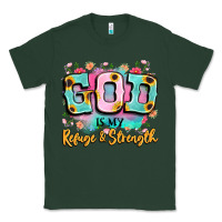 Sports Green god is my refuge and strength Classic Tee - LillyAllenDesigns