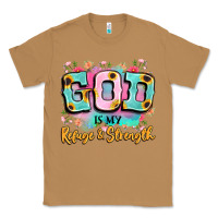 Toasted Coconut god is my refuge and strength Classic Tee - LillyAllenDesigns