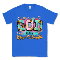 True Royal god is my refuge and strength Classic Tee - LillyAllenDesigns