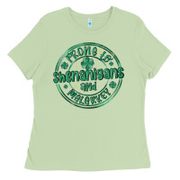 Matcha prone to shenanigans and malarkey Ladies Tee - MaliasSmallBusiness