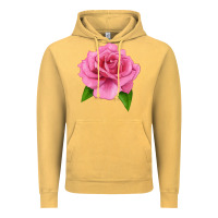 Vintage Mustard Perfume Delight Rose Vintage Hoodie - LillyAllenDesigns
