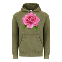 Vintage Olive Perfume Delight Rose Vintage Hoodie - LillyAllenDesigns