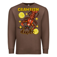 Chestnut mardi gras crawfish dude Premium Sweatshirt - FaDigitalArtStudio