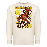 Sandshell mardi gras crawfish dude Premium Sweatshirt - FaDigitalArtStudio