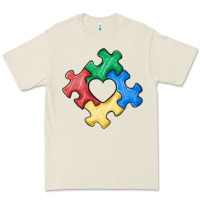 Bone autism puzzle Premium Tee - MaliasSmallBusiness