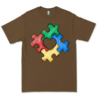 Cacao autism puzzle Premium Tee - MaliasSmallBusiness