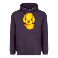 Plum chick Heavyweight Hoodie - FaDigitalArtStudio