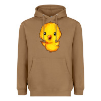 Toasted Coconut chick Heavyweight Hoodie - FaDigitalArtStudio