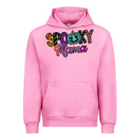 Fuchsia Pink spooky mama Urban Hoodie - SublimationCraftShop