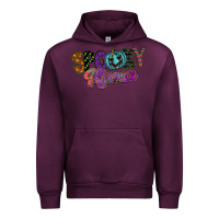 Mauve Wine spooky mama Urban Hoodie - SublimationCraftShop