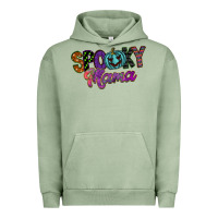 Pigment Oil Green spooky mama Urban Hoodie - SublimationCraftShop