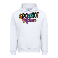 White spooky mama Urban Hoodie - SublimationCraftShop