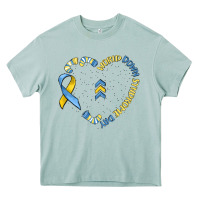 Arona world down syndrome day Heavy Core Tee - MaliasSmallBusiness