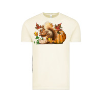 Fall Squirrel Vintage Tee | Teevron