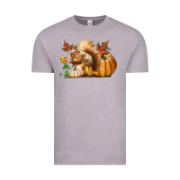 Vintage Zinc Fall Squirrel Vintage Tee - LillyAllenDesigns