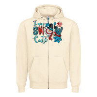 Sandshell i am snow cute Zipper Hoodie - OliviaCreatesArt
