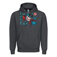 Smoke i am snow cute Zipper Hoodie - OliviaCreatesArt