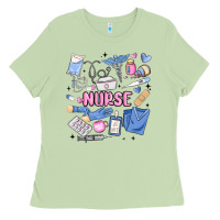 Matcha can't talk right now doing nurse stuff Ladies Tee - MaliasSmallBusiness