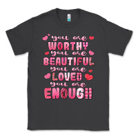 Smoke you are worthy beautiful loved enough valentines Classic Tee - LillyAllenDesigns