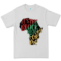 Dove Grey its the black history for me Premium Tee - MaliasSmallBusiness