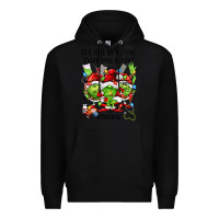 Black its fine were fine everything is fine cnacrew Premium Hoodie - FaDigitalArtStudio