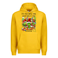 Lemon its fine were fine everything is fine cnacrew Premium Hoodie - FaDigitalArtStudio