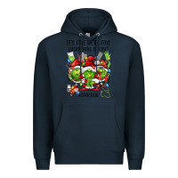 Navy its fine were fine everything is fine cnacrew Premium Hoodie - FaDigitalArtStudio