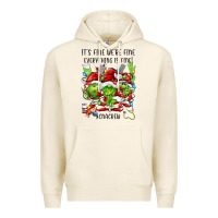Tofu its fine were fine everything is fine cnacrew Premium Hoodie - FaDigitalArtStudio