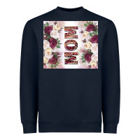 Navy mother’s day mom flowers tumbler tbs Heavyweight Sweatshirt - TumblerDesignByShophia