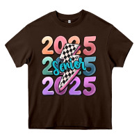 Chocolate Brown 2025 senior Heavy Core Tee - MaliasSmallBusiness