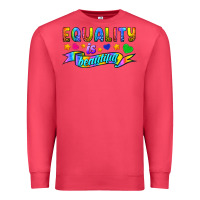 Cardinal Equality Is Beautiful Premium Sweatshirt - BundleAndBundleShop