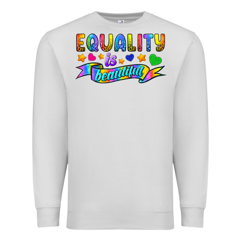 Equality Is Beautiful Premium Sweatshirt by BundleAndBundleShop | Teevron
