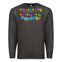 Smoke Equality Is Beautiful Premium Sweatshirt - BundleAndBundleShop