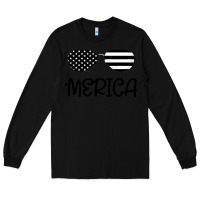 Black Merica Long Sleeve Tee - Bettercallsaul